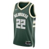 NBA Mænd Trøje Milwaukee Bucks Khris Middleton 22 2022-23 Nike Icon Edition Grøn Swingman